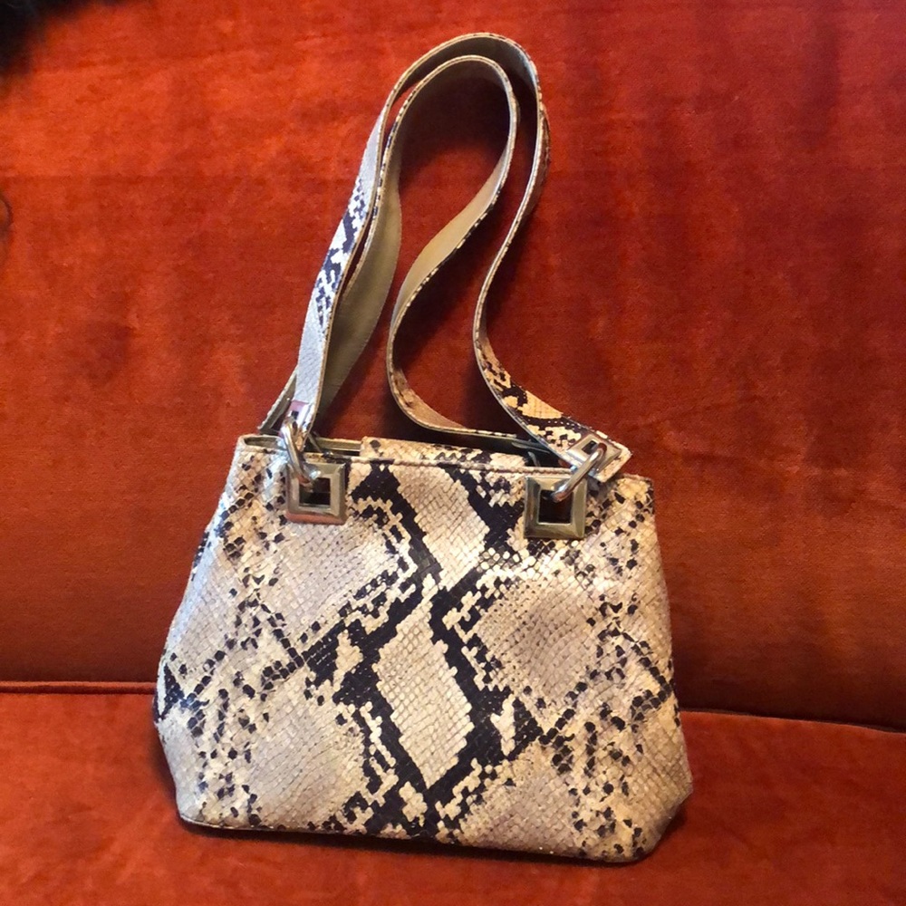 Vintage python Stuart weitzman handbag